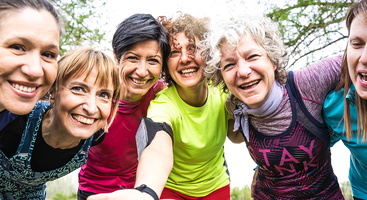 lachende Frauen