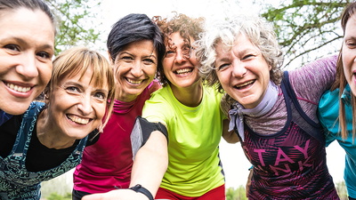 lachende Frauen