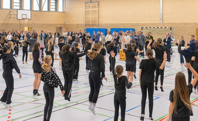 Neue Zweifachturnhalle in Obernburg dem Schul- und Vereinssport übergeben