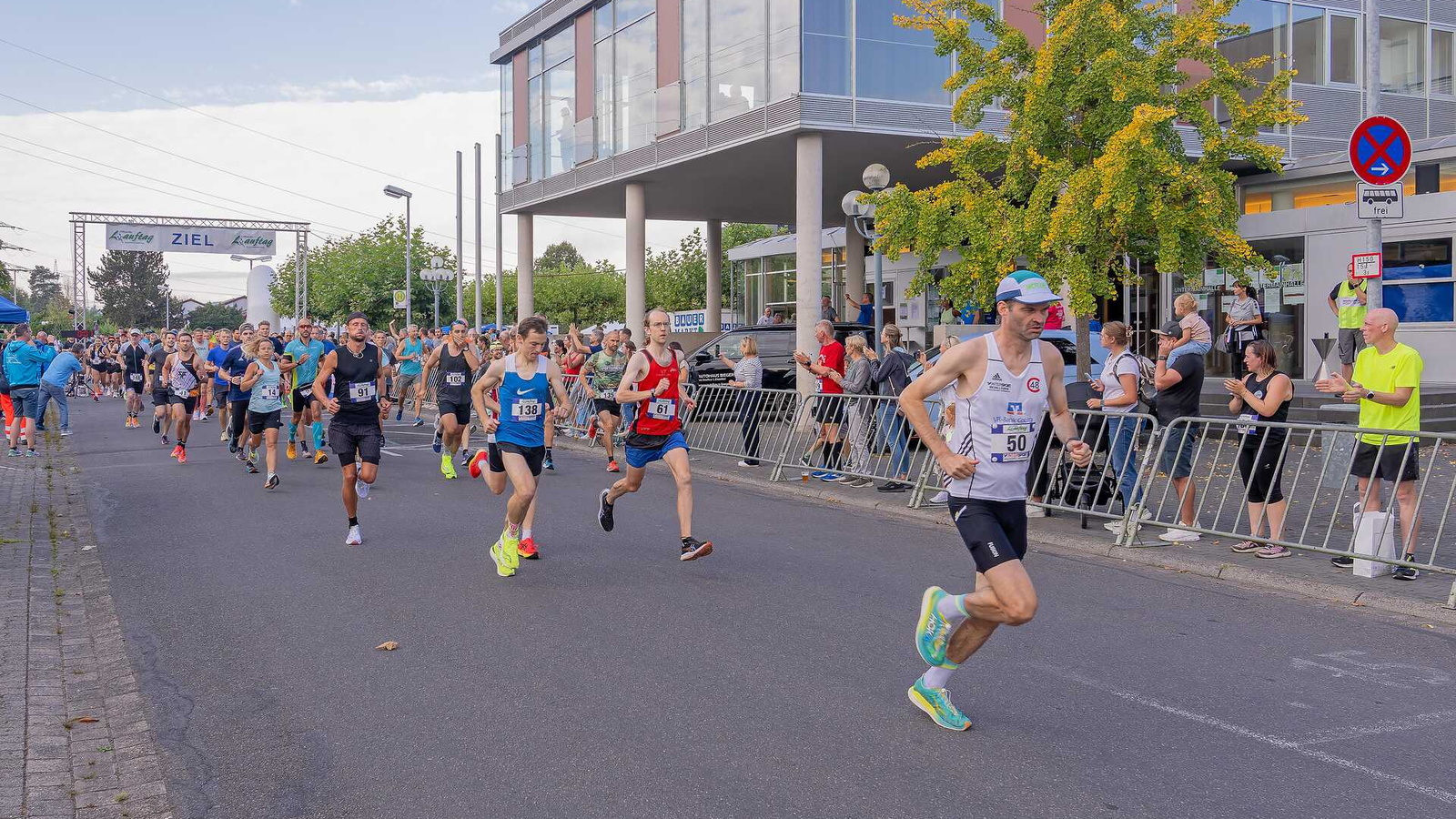 Start des Halbmarathons