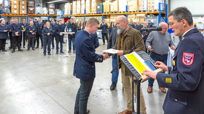 Medaillienverleihung