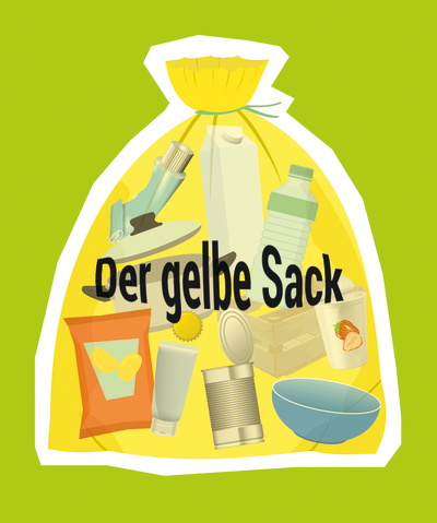 Der gelbe Wertstoffsack