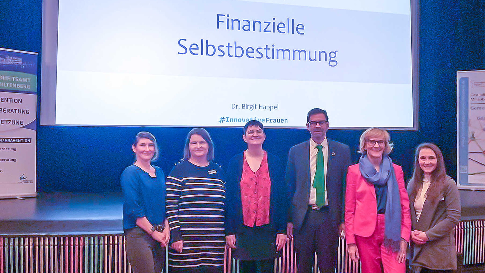 Reges Interesse am Vortrag „Finanzielle Selbstbestimmung“