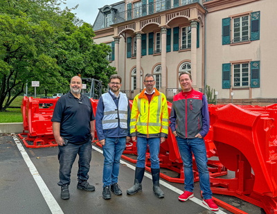 Reger Austausch zu aktuellen Projekten in Weilbach