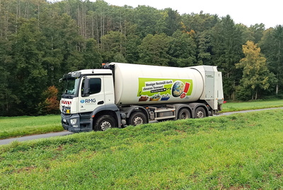 Restmüllfahrzeug