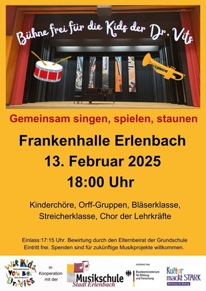 Plakat Grundschulkonzert