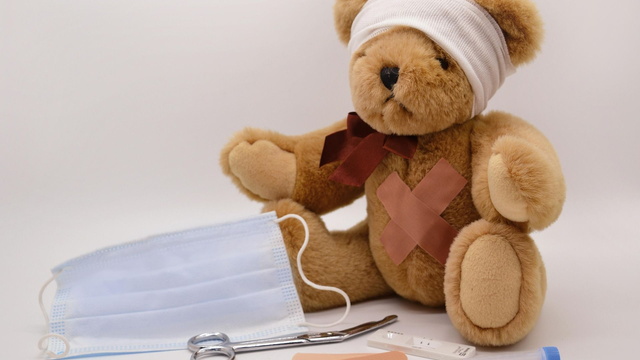 Teddy mit Wundversorgung