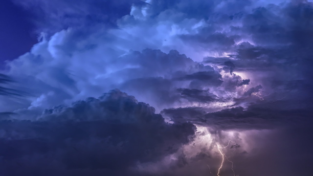 Gewitterwolken