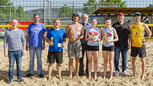 17 Teams kämpfen um den Titel im Landkreis-Beachvolleyball