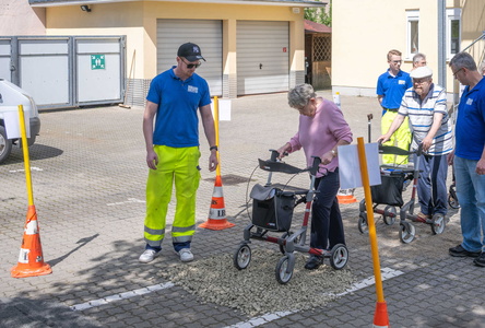 Mobilität mit dem Rollator im Mittelpunkt