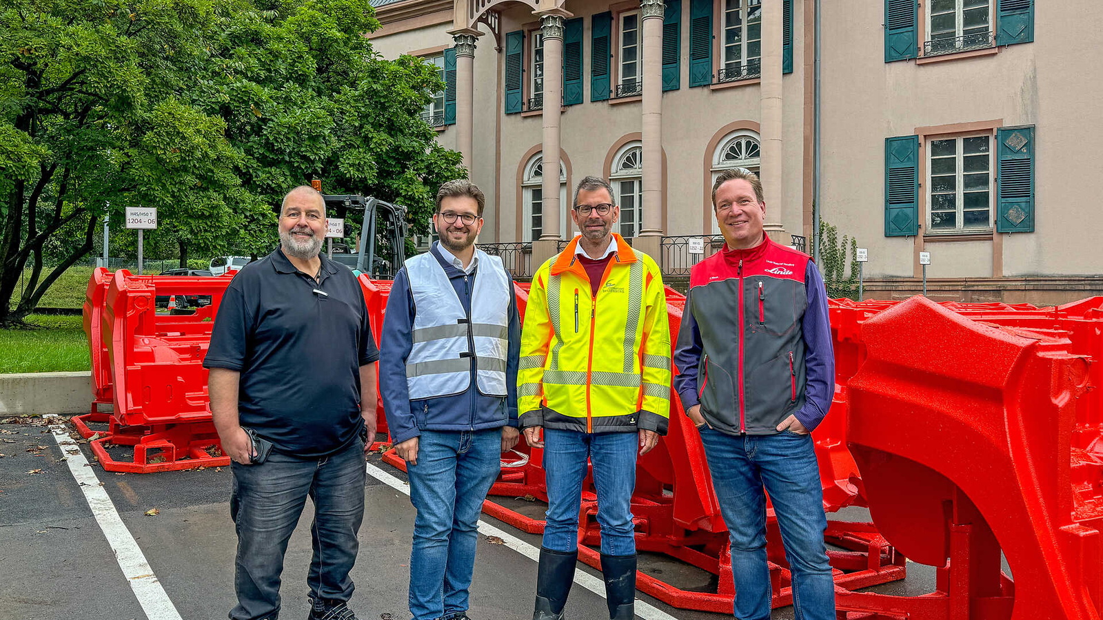 Reger Austausch zu aktuellen Projekten in Weilbach